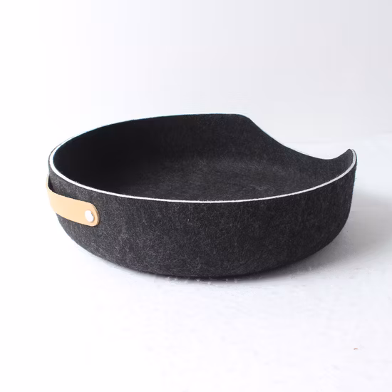 Los muebles del animal doméstico de Thermoforming reciclaron los productos del animal doméstico del viaje de la casa del gato del fieltro del animal doméstico con la manta